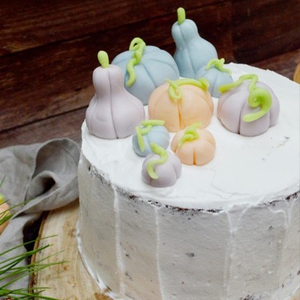 Recette layer cake citrouille Halloween